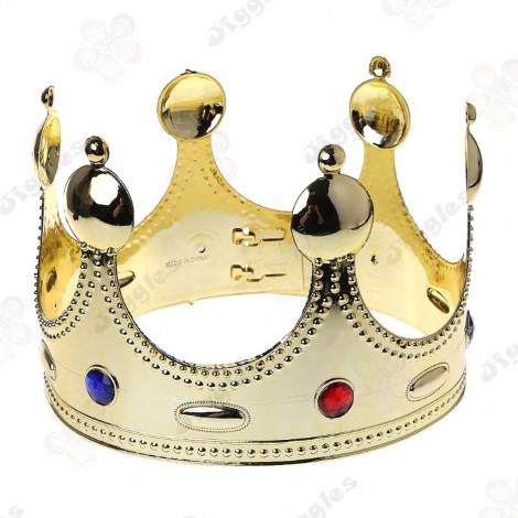 Gold Plastic Crown