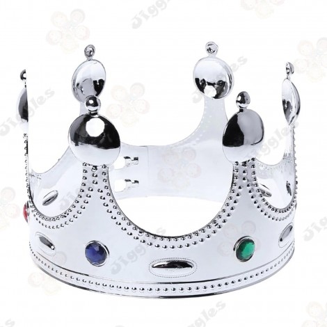 Silver Plastic Crown