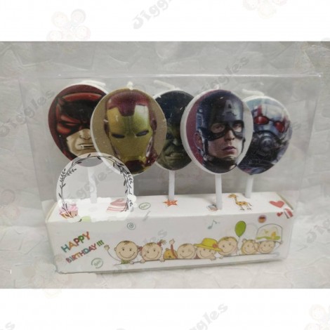 Avengers  Theme Candle Set