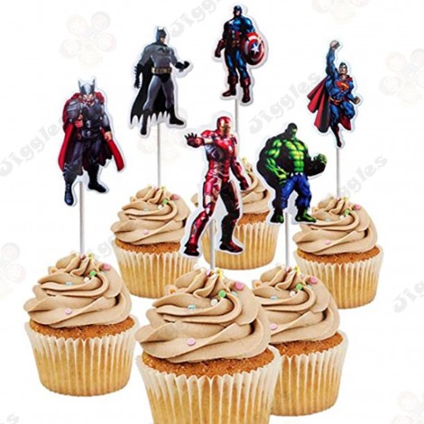 Avengers Cupcake Topper