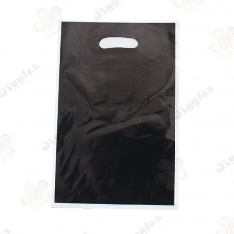 Black Plastic Loot Bags