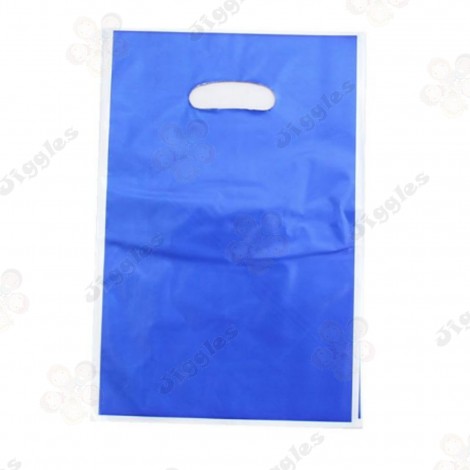 Blue Plastic Loot Bags