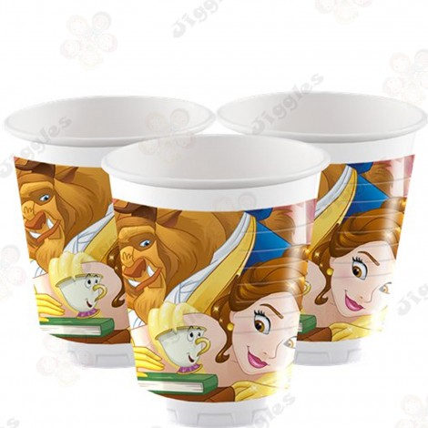 Beauty & The Beast Paper Cups