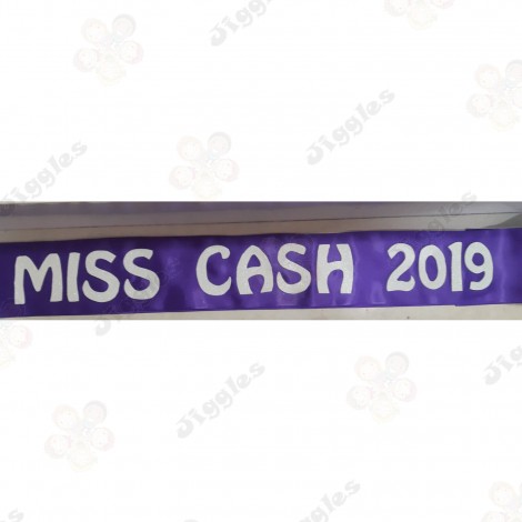 Personalised Sash For Corporate Event