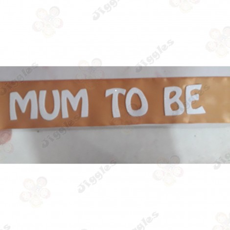 Personalised Sash For A Baby Shower