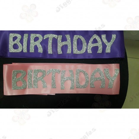 Personalised Sash For A Birthday