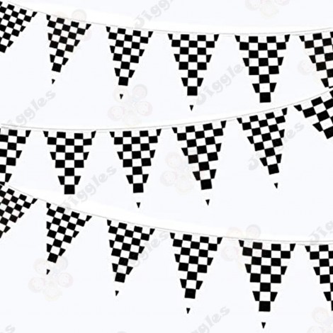 Chequered Flag Bunting (Banner)