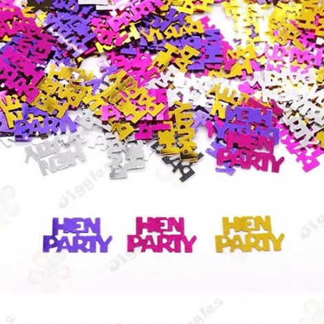 Hen Party Table Confetti 