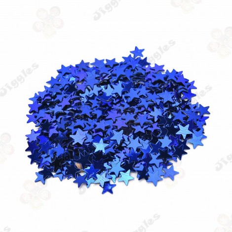 Table Confetti Blue Stars