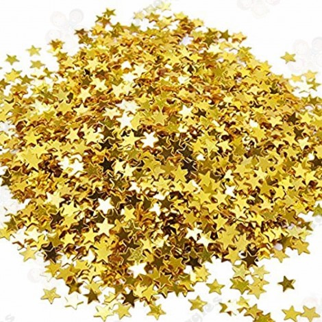 Table Confetti Gold Stars