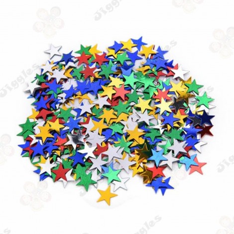 Table Confetti Multicolour Stars