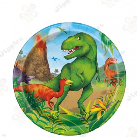 Dino Adventure Dessert Plates
