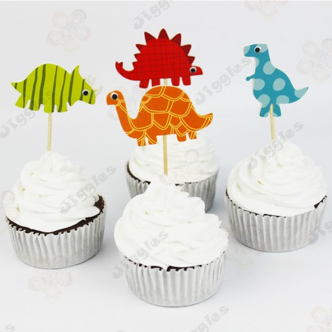 Dinoaur Cupcake Toppers