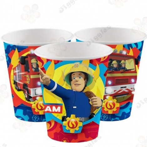Fireman Sam Paper Cups