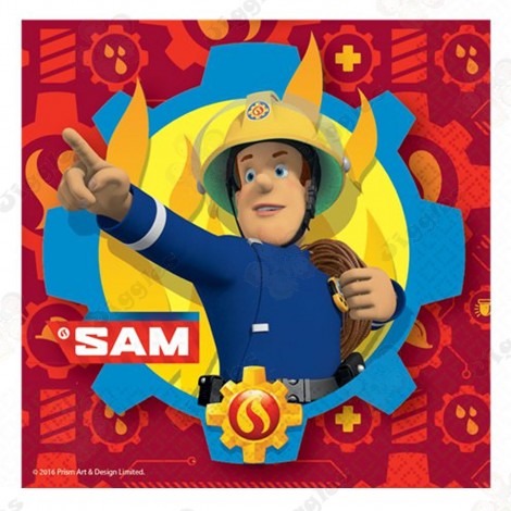 Fireman Sam Napkins