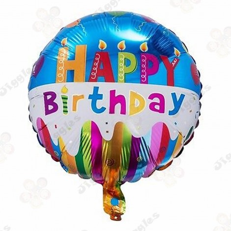 Happy Birthday Foil Balloon 18"