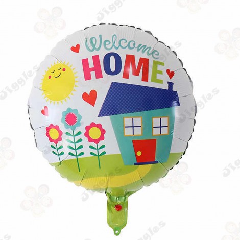 Welcome Home Foil Balloon 18"