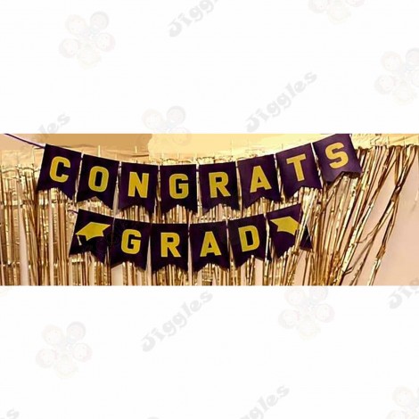 Congrats Grad Graduation Banner