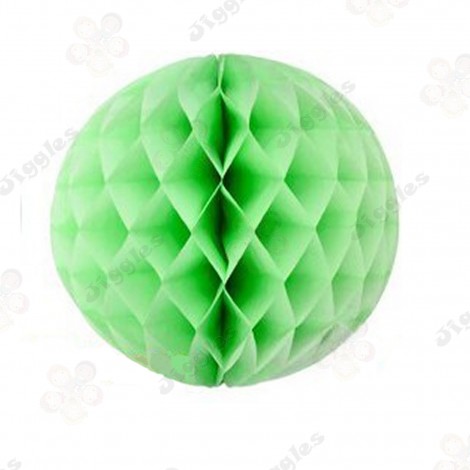 Light Green Honeycomb Ball Decoration 15cm