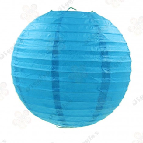 Turquoise Blue Paper Lantern 