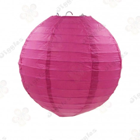 Hot Pink Paper Lantern 