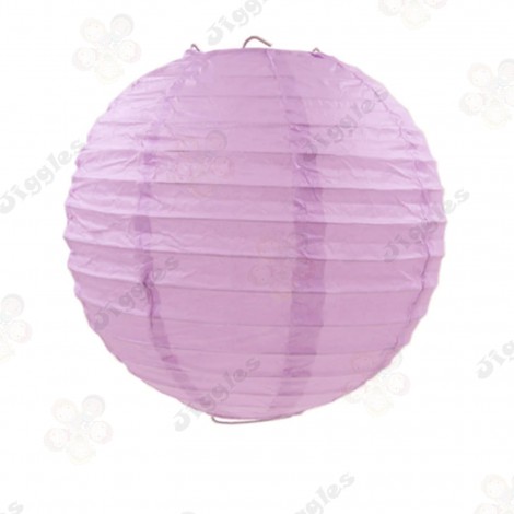 Lilac Paper Lantern 