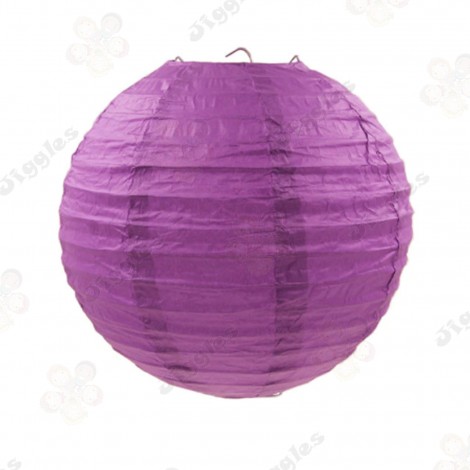 Purple Paper Lantern 