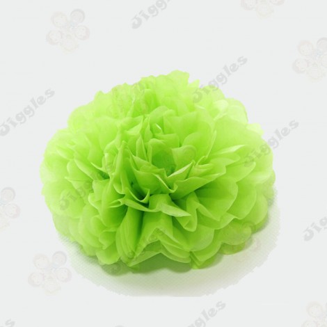 Light Green 8" Tissue Pom Poms