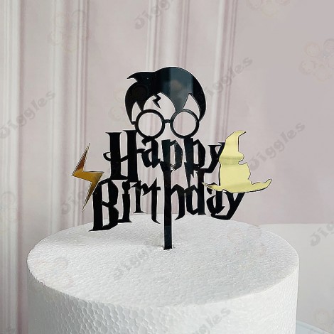 Harry Potter Acrylic Cake Topper