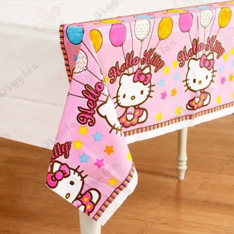 Hello Kitty Balloon Table Cover