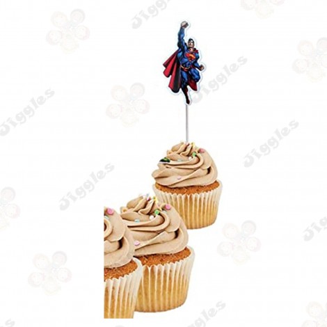 Superman Cupcake Toppers