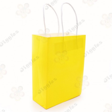 Yellow Kraft Paper Medium Bag