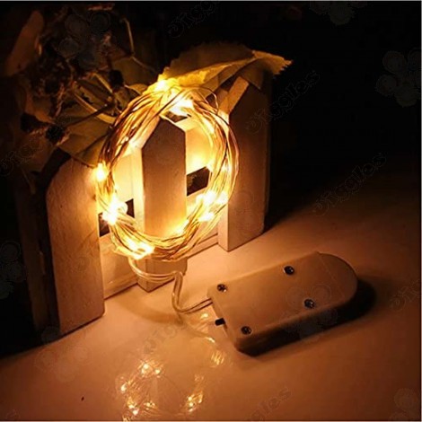 Fairy Lights 2m Warm White With Battery