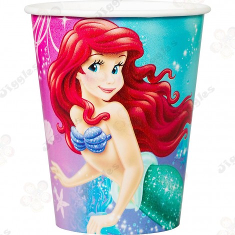 Little Mermaid Paper Cups