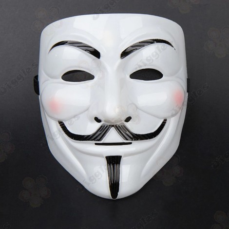 Guy Fawkes Mask or Anonymous Mask or V for Vendetta Mask