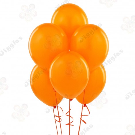Orange Matte Balloons 10inch