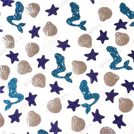 Mermaid Table Confetti