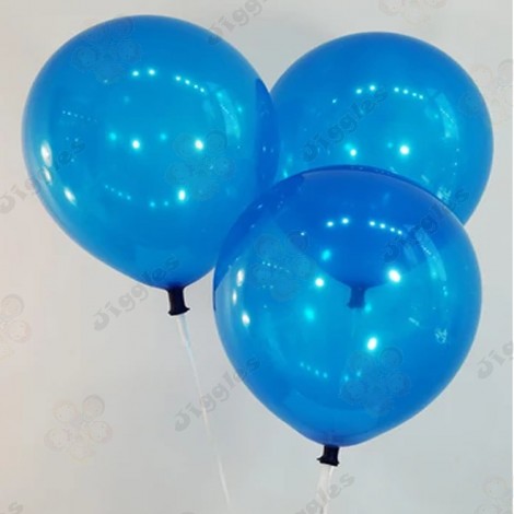Dark Blue Metallic Balloons 10inch