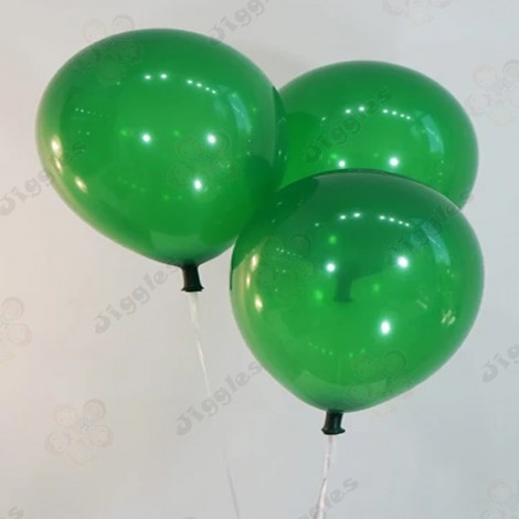 Dark Green Metallic Balloons 10inch