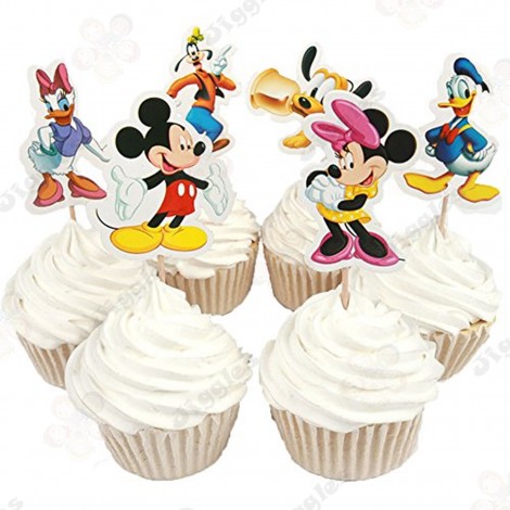 MIckey Mouse Clubhouse Cupcake Toppers