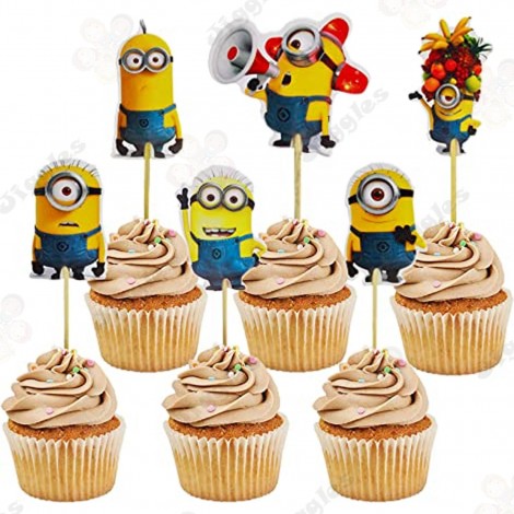 Despicable Me Cupcake Toppers