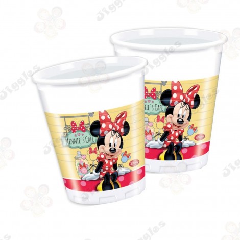 Minnie Cafe Plastic Cups