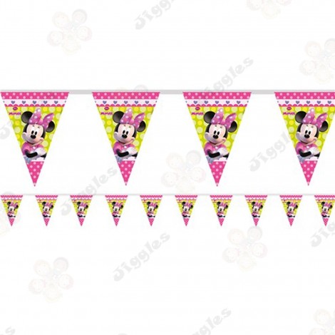 Minnie Mouse Flag Bunting (Banner)
