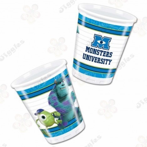 Monsters University Plastic Cups