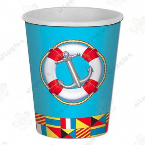 Nautical Paper Cups