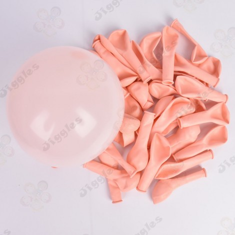 Pastel Peach Balloons 10inch