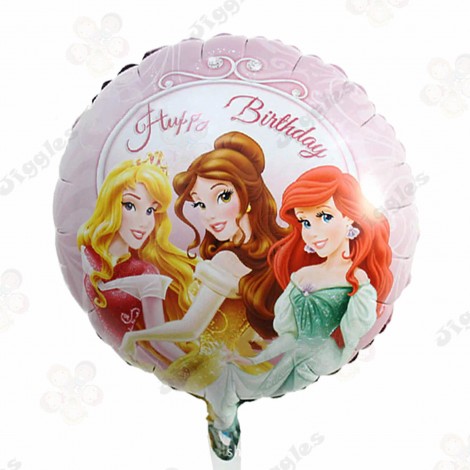 Disney Princess Foil Balloon Front