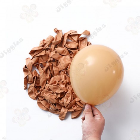 Retro Apricot Balloons 10inch