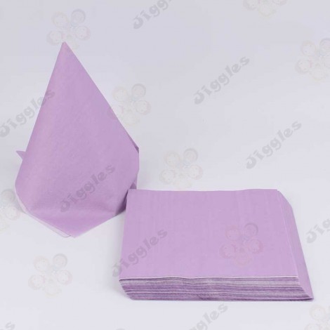 Lilac Paper Napkins
