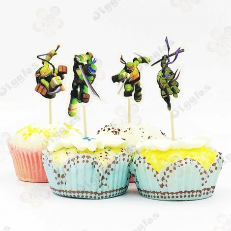 Teenage Mutant Ninja Turtles Cupcake Toppers